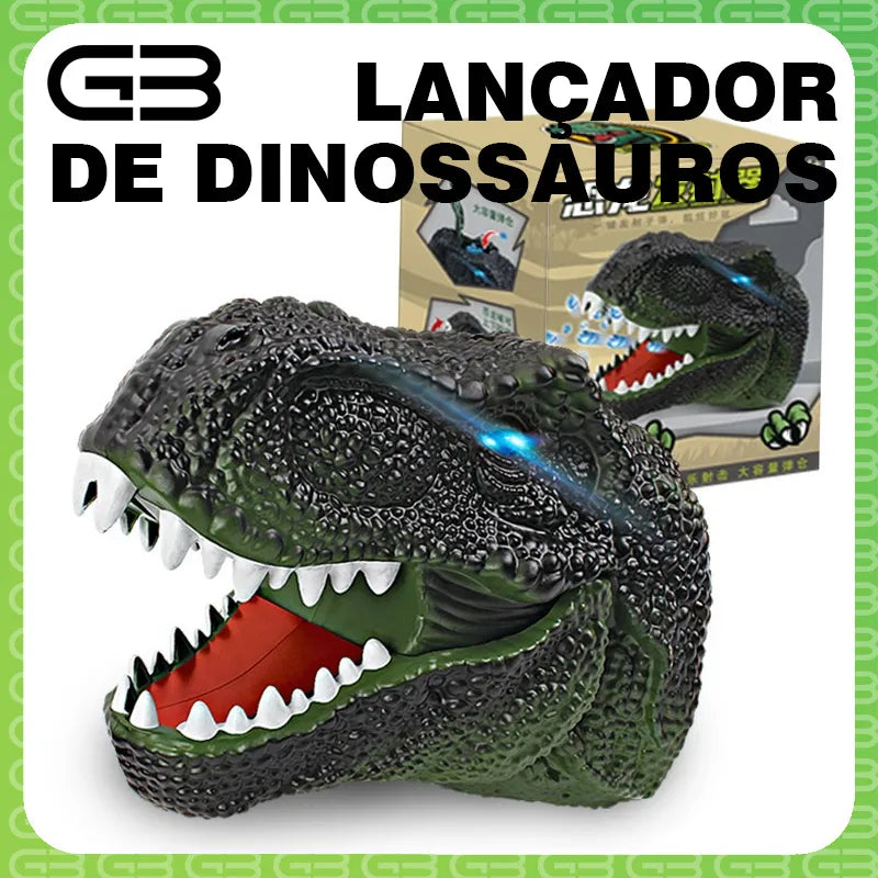 Lançador de bolinhas de Gel - Cabeça de Dinossauro