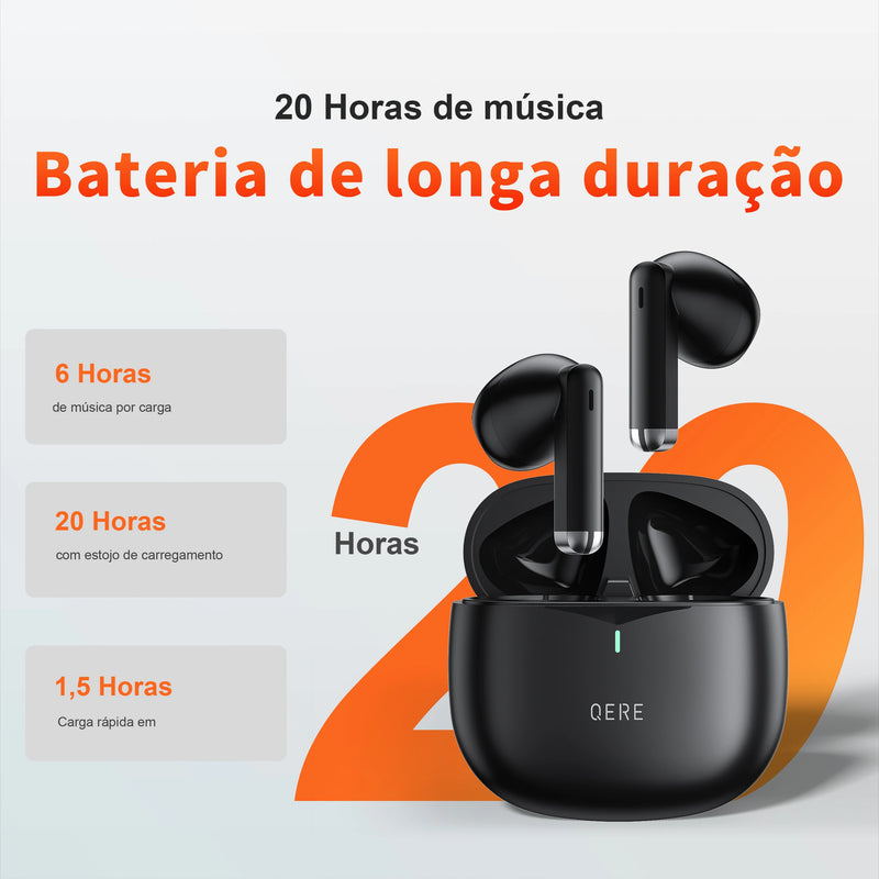 🌟Fones de Ouvido Bluetooth QERE E20🌟